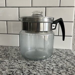 VINTAGE PYREX 8859-B FLAMEWARE 9 CUP PERCOLATOR